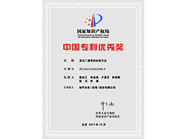 The 19th China Patent Excellence Award