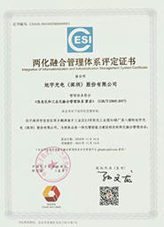 Assessment Certificate of Integration of Informatization and Informatization Management System